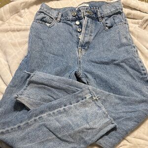 PacSun Light Blue Straight Leg Women's Jeans